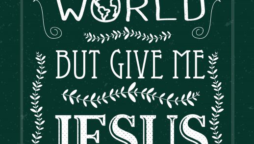 Give Me Jesus